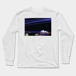 Sydney Opera House during the Vivid Festival. Long Sleeve T-Shirt